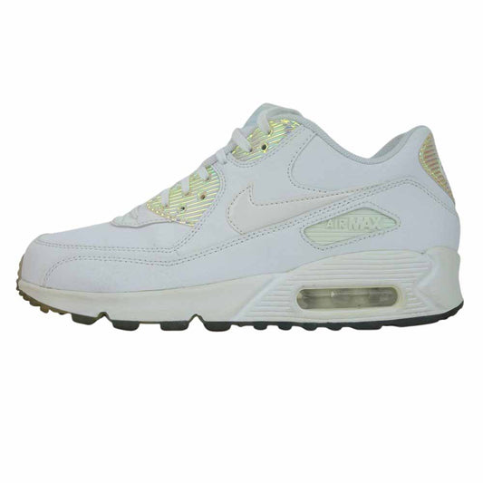 NIKE ナイキ 443817-104 WMNS AIR MAX 90 PREMIUM ウィメンズ エアマックス プレミアム ホワイト系 24.5cm【中古】