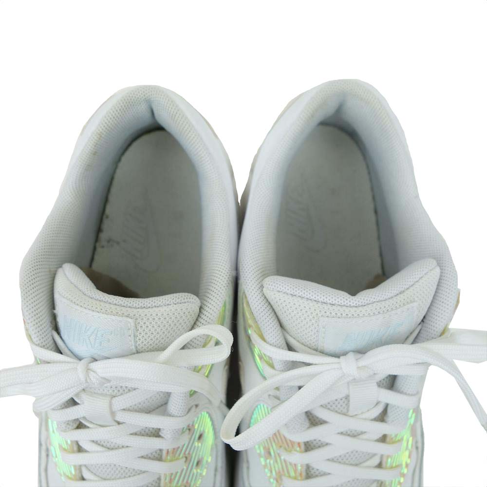 NIKE ナイキ 443817-104 WMNS AIR MAX 90 PREMIUM ウィメンズ エアマックス プレミアム ホワイト系 24.5cm【中古】