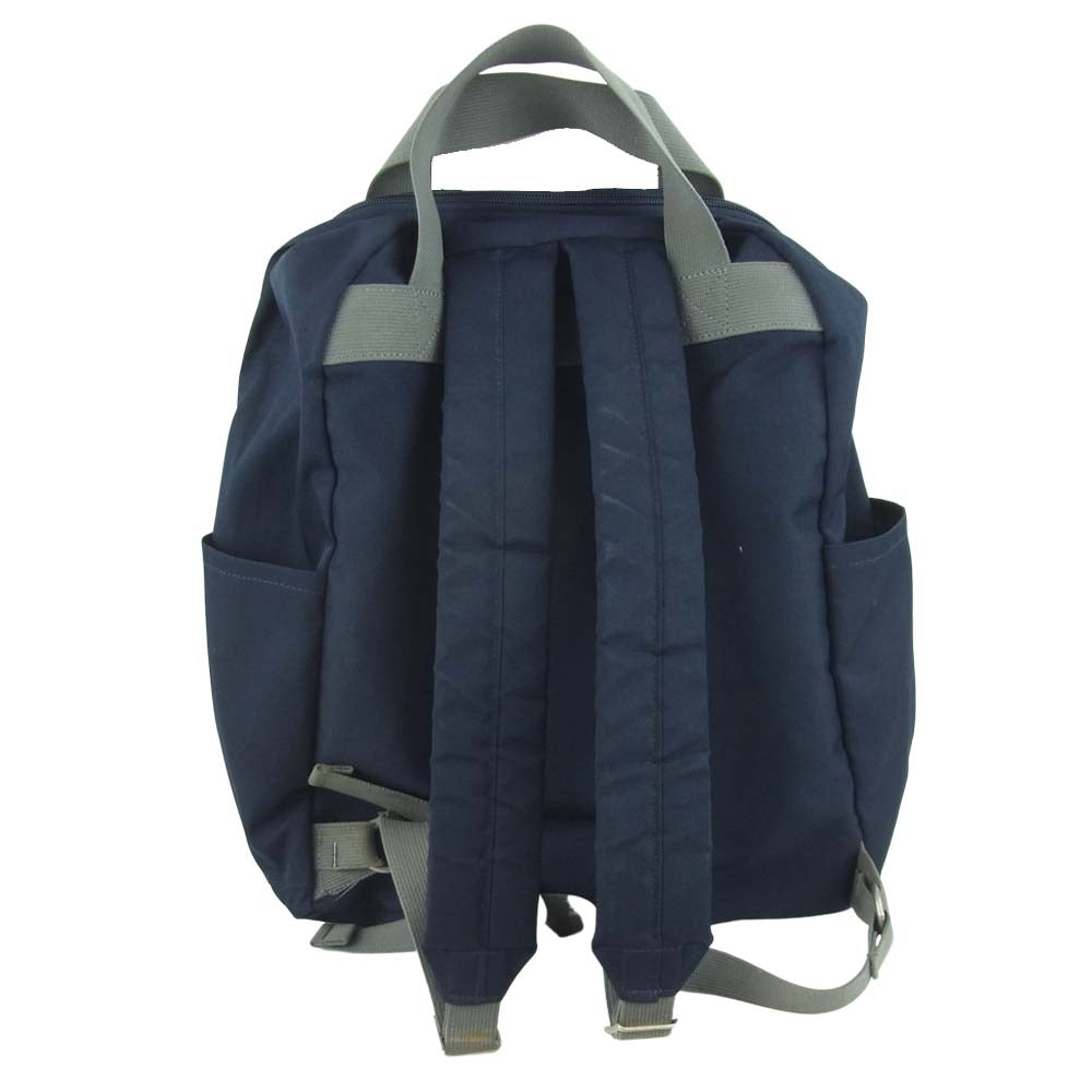 MARGARET HOWELL マーガレットハウエル MHL. ナイロン リュック デイパック ネイビー系【中古】