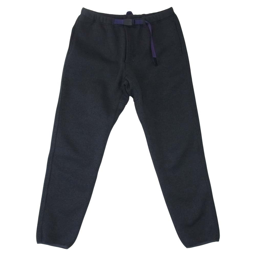 Gramicci グラミチ × BEAMS ビームス 別注 ボンディング ニット フリース ナロー パンツ　グレー チャコール系 L【美品】【中古】