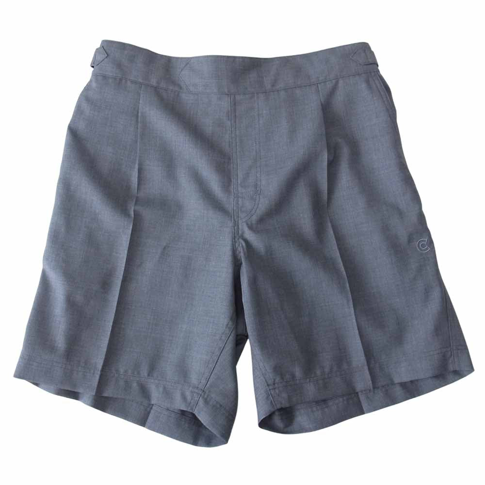 コロニークロージング トロピカルウール シンチバック イージー ショーツ グレー系 48【美品】【中古】