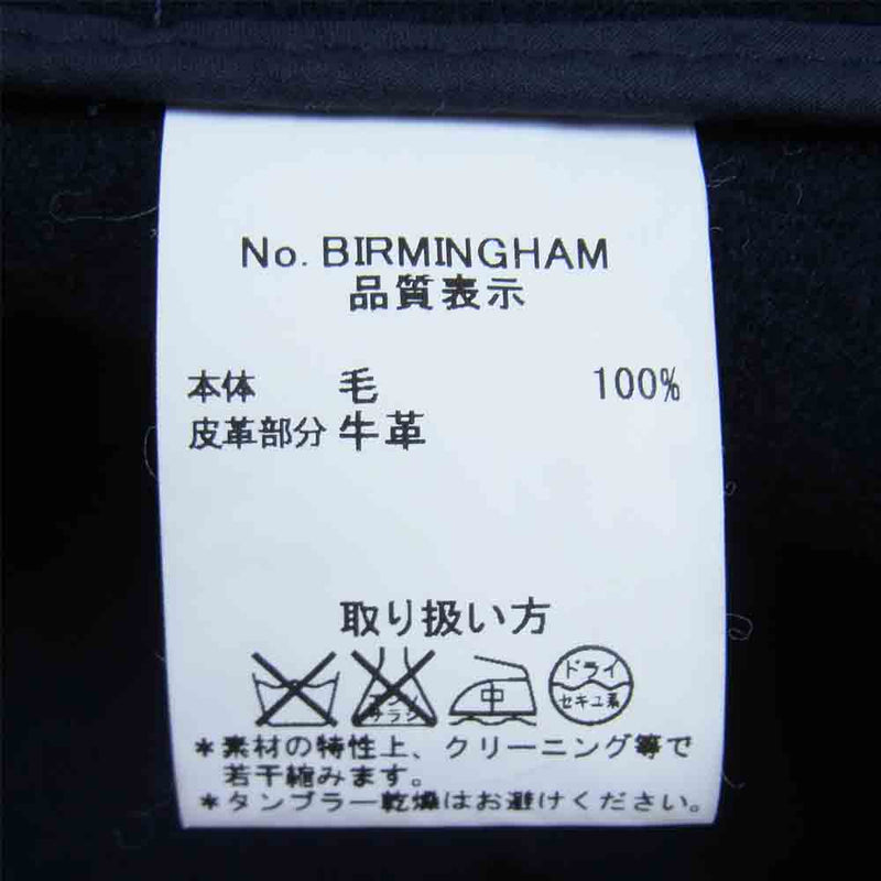 インバーティア 英国製 BIRMINGHAM バーミンガム ダッフルコート ダークネイビー系 38【中古】