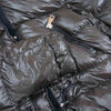 MONCLER モンクレール 国内正規品 BEAUREGARD ボールガール ダウンコート ダークブラウン系 1【美品】【中古】