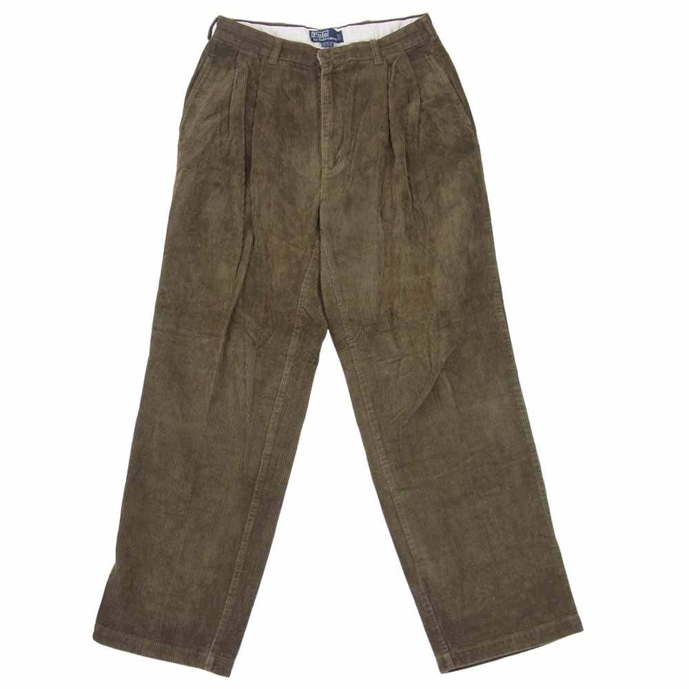 POLO RALPH LAUREN ポロ・ラルフローレン 太畝 コーデュロイ パンツ  ブラウン系 32【中古】