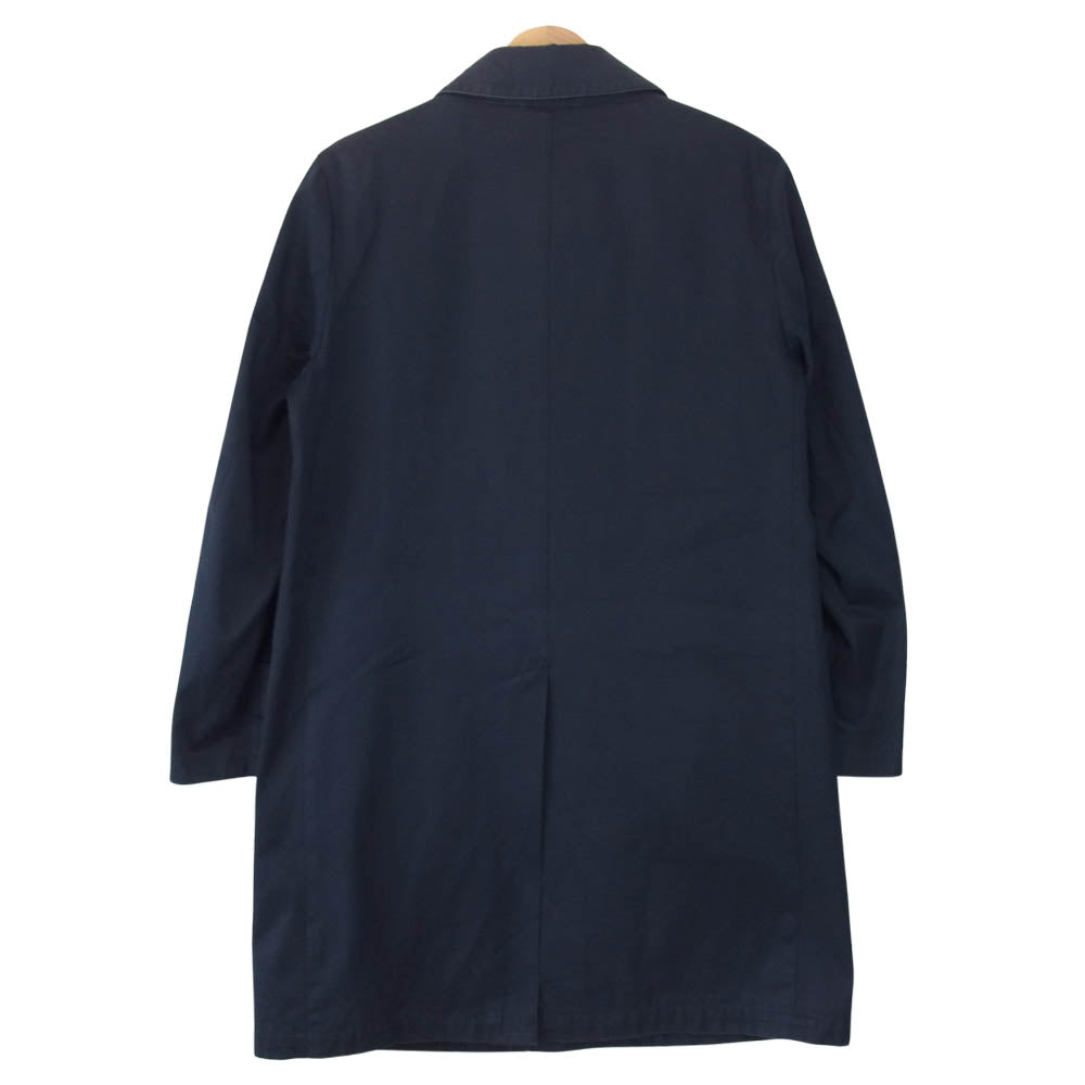 Mackintosh マッキントッシュ H1C12-810-29 PHILOSOPHY ウール ライナー ステンカラー コート ネイビー系 36【中古】