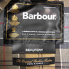 Barbour バブアー 英国製 BEAUFORT ビューフォート オイルド ジャケット  ネイビー系【中古】