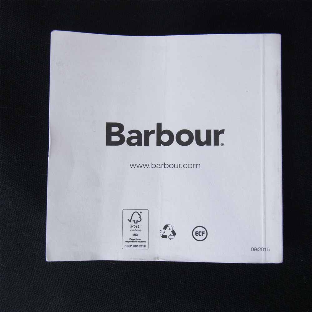 Barbour バブアー 英国製 BEAUFORT ビューフォート オイルド ジャケット  ネイビー系【中古】