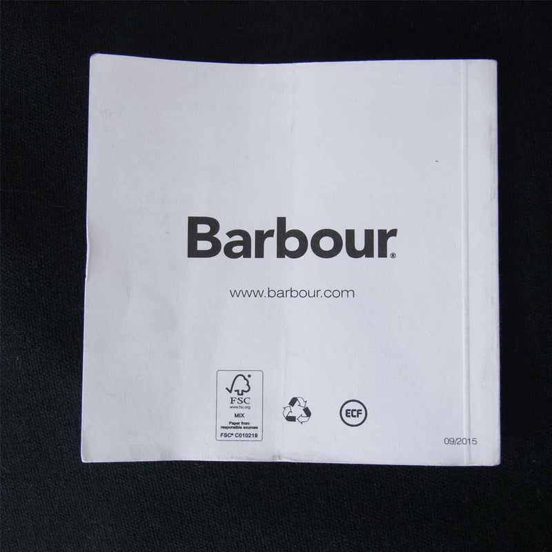 Barbour バブアー 英国製 BEAUFORT ビューフォート オイルド ジャケット  ネイビー系【中古】