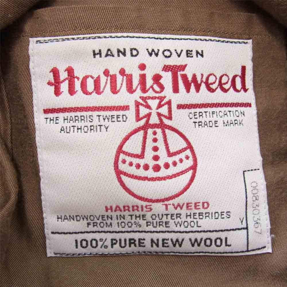 ANATOMICA アナトミカ 530-442-06 ハリスツイード Harris Tweed DUNN JACKET 3B ツイード ジャケット カーキ系 36【中古】