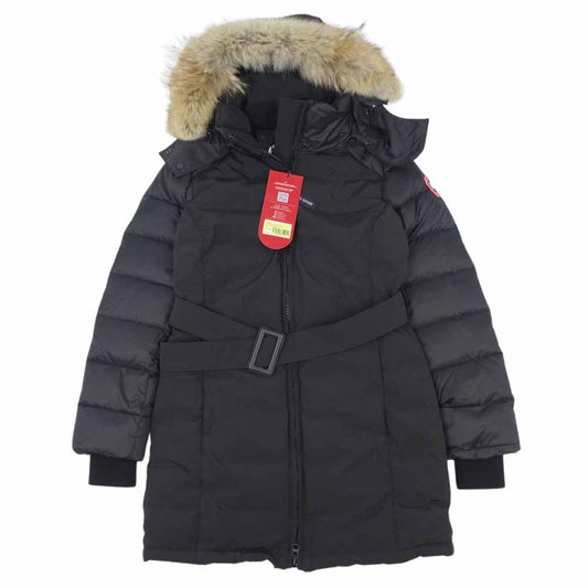 CANADA GOOSE カナダグース 3202L Rowan Parka ローワン パーカ ダウン ミディアム コート ブラック系 S/Ｐ【新古品】【未使用】【中古】