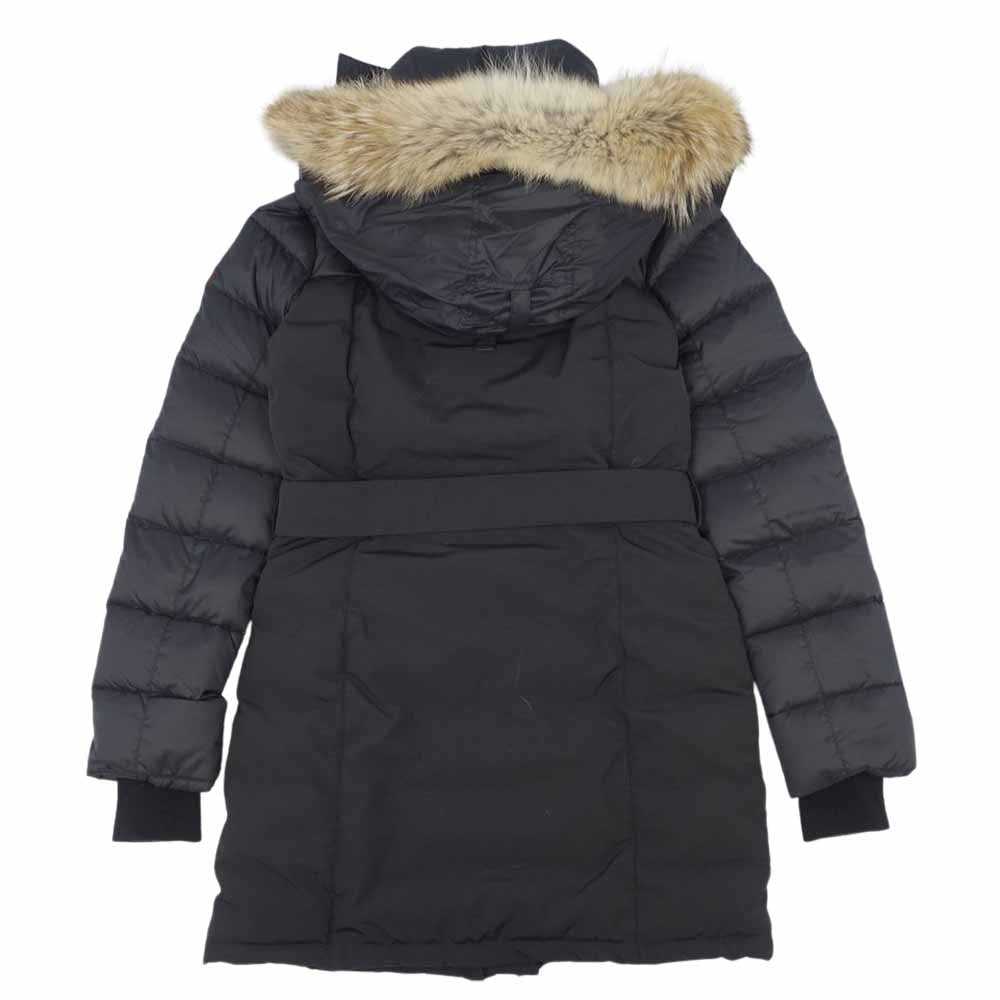CANADA GOOSE カナダグース 3202L Rowan Parka ローワン パーカ ダウン ミディアム コート ブラック系 S/Ｐ【新古品】【未使用】【中古】