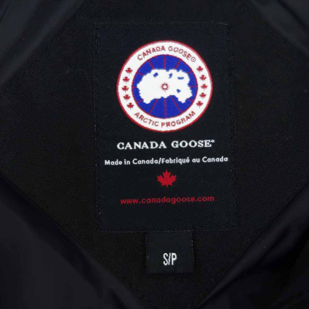 CANADA GOOSE カナダグース 3202L Rowan Parka ローワン パーカ ダウン ミディアム コート ブラック系 S/Ｐ【新古品】【未使用】【中古】