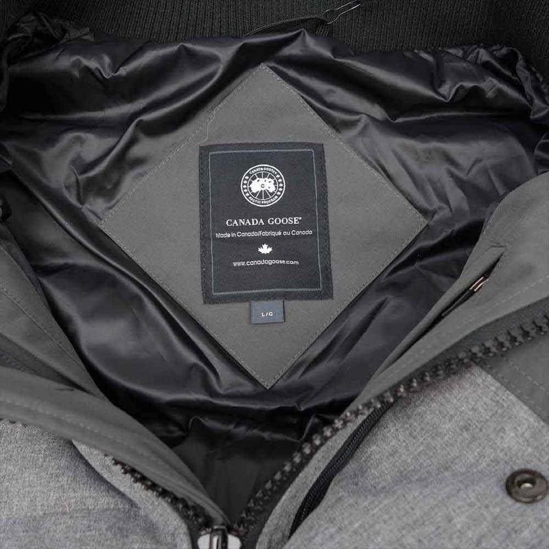 CANADA GOOSE カナダグース 2582M Balmoral Parka バルモラル パーカー グレー系 L【新古品】【未使用】【中古】