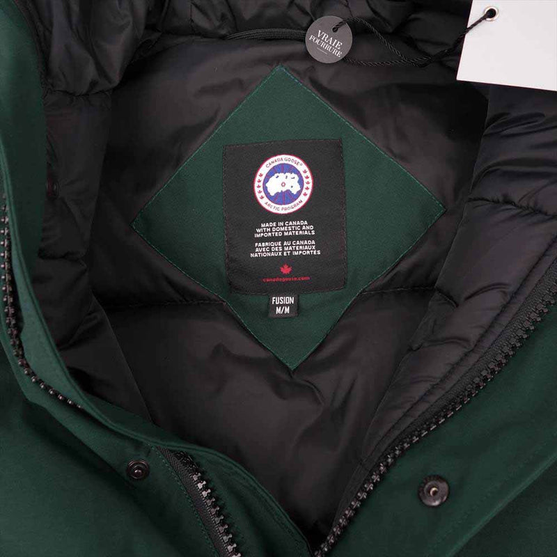 CANADA GOOSE カナダグース 7999MA CHILLIWACK BOMBER RF-FUSION FIT チリワック ボンバー ダウン ジャケット グリーン系 M【新古品】【未使用】【中古】