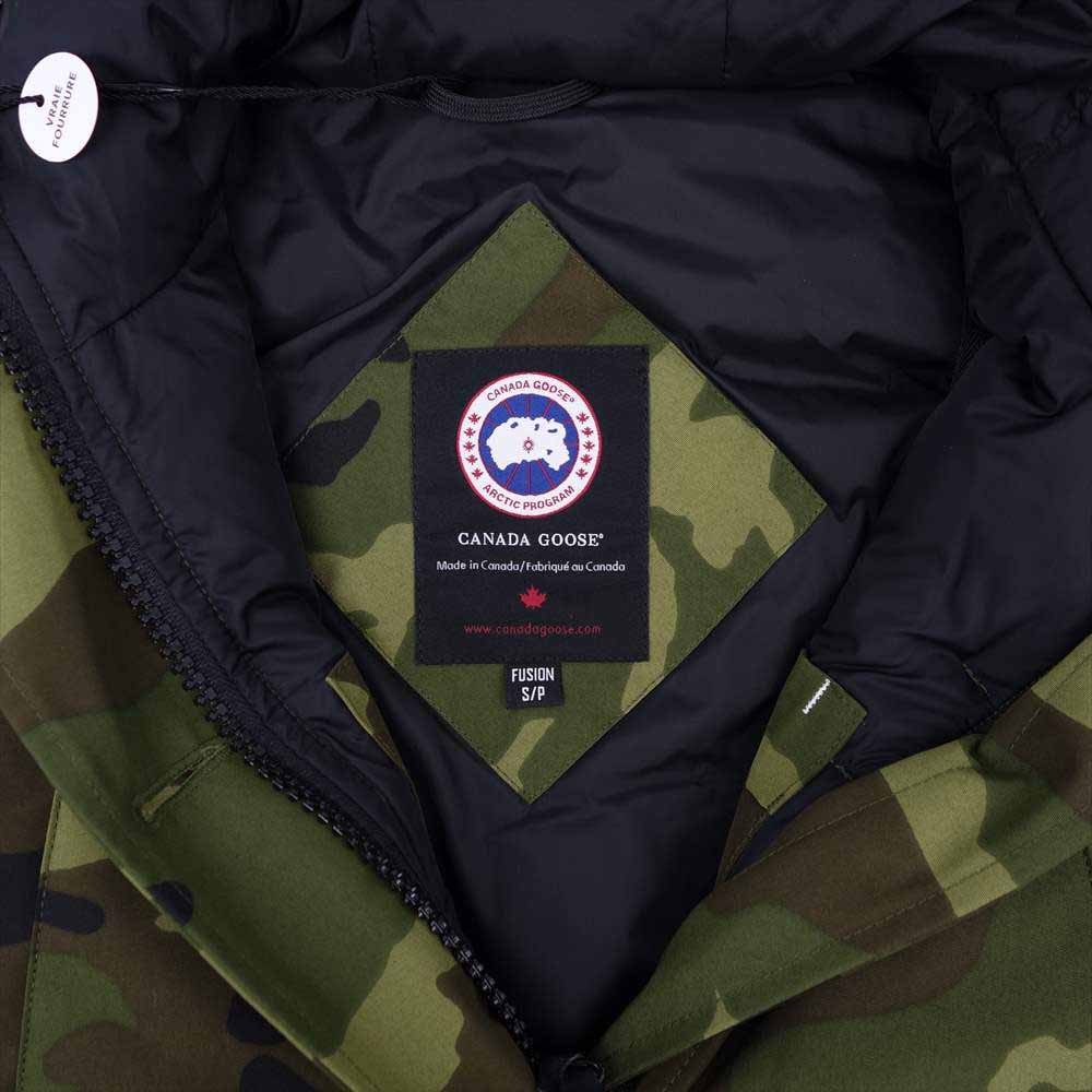 CANADA GOOSE カナダグース 2530LA Montebello Parka モンテベロ パーカー グリーン系 S/P【新古品】【未使用】【中古】