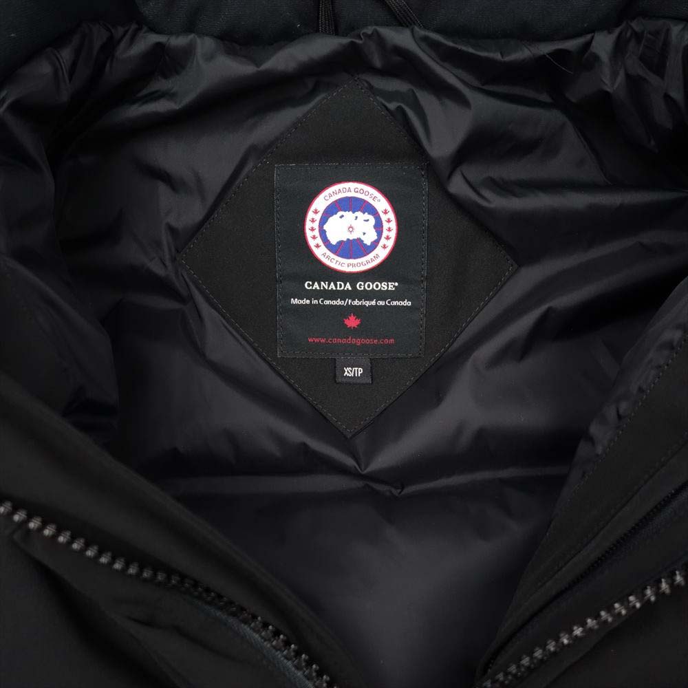 CANADA GOOSE カナダグース 2580M 国内正規品 EMORY PARKA エモリーパーカー  ブラック系 XS/TP【新古品】【未使用】【中古】