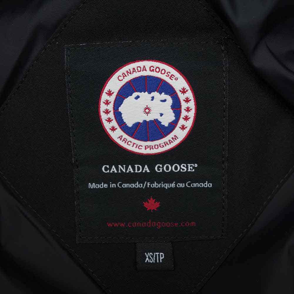 CANADA GOOSE カナダグース 2580M 国内正規品 EMORY PARKA エモリーパーカー  ブラック系 XS/TP【新古品】【未使用】【中古】