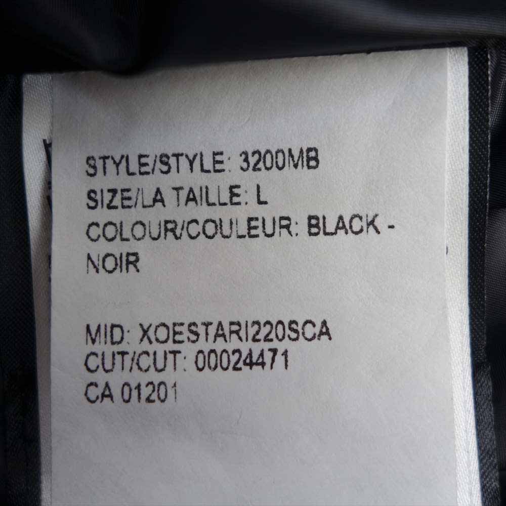 CANADA GOOSE カナダグース 3200MB Black Label Callaghan Parka ブラックレーベル キャラハン ファー付 フーディ ダウン ジャケット ブラック系 L【新古品】【未使用】【中古】