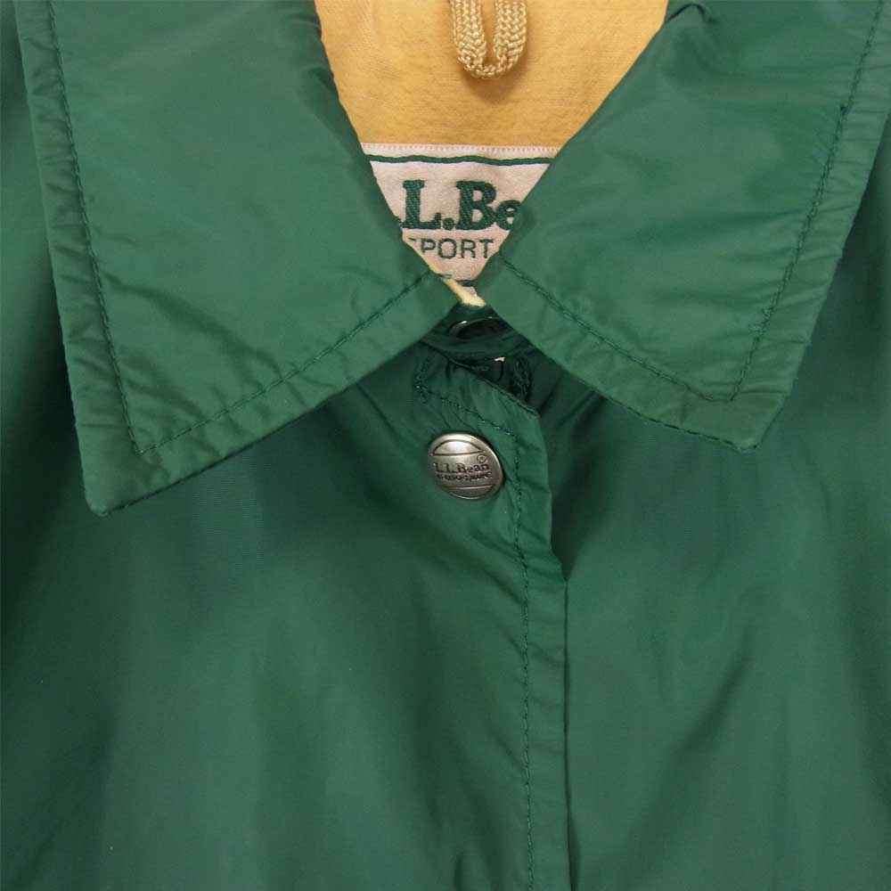 L.L.Bean エルエルビーン A905-LB 70s 80s USA製 Coach Jacket ヴィンテージ コーチジャケット グリーン系 M【中古】