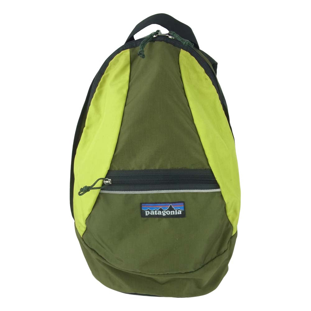 patagonia パタゴニア 01AW 48400 USA製 デイパック バックパック リュック イエロー系 カーキ系【中古】