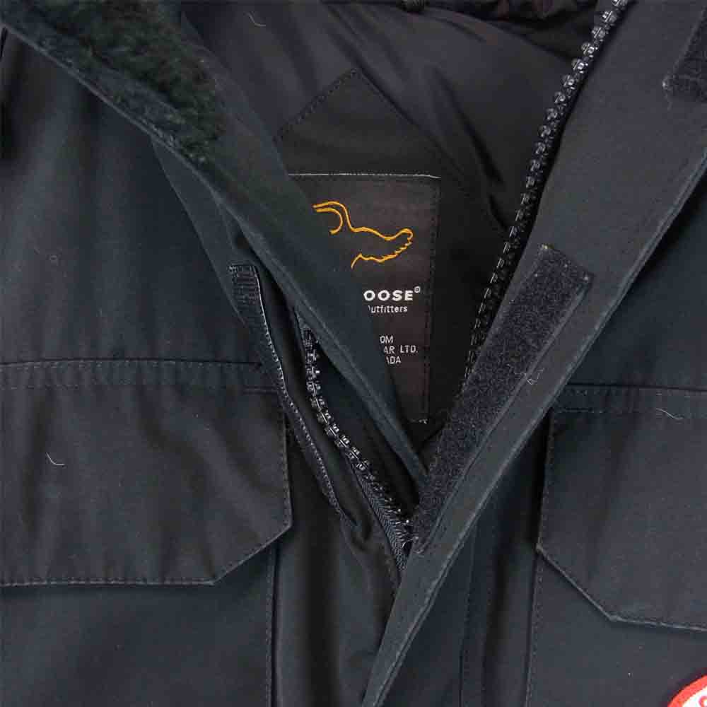 CANADA GOOSE カナダグース 4565JL EXPEDITION PARKA エクスペディション パーカー キッズ M/M ブラック系 M【中古】