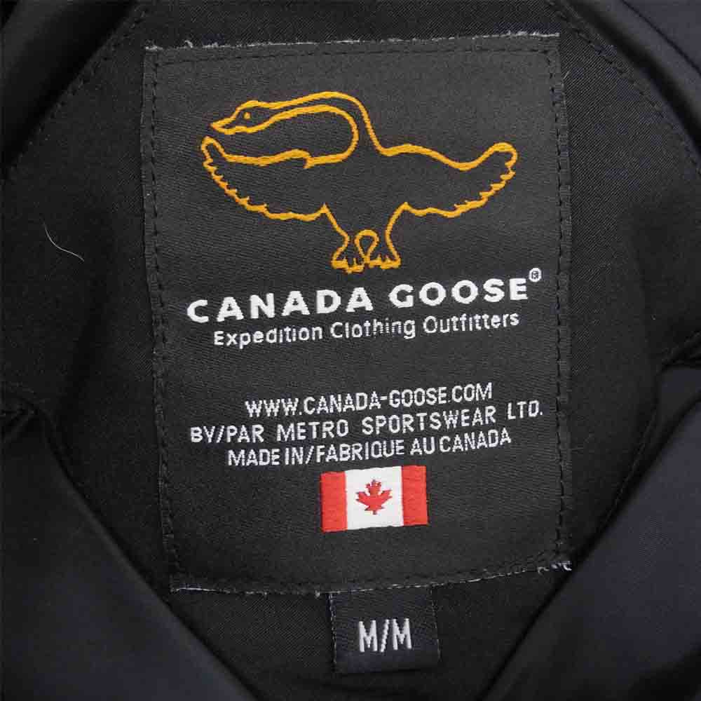 CANADA GOOSE カナダグース 4565JL EXPEDITION PARKA エクスペディション パーカー キッズ M/M ブラック系 M【中古】