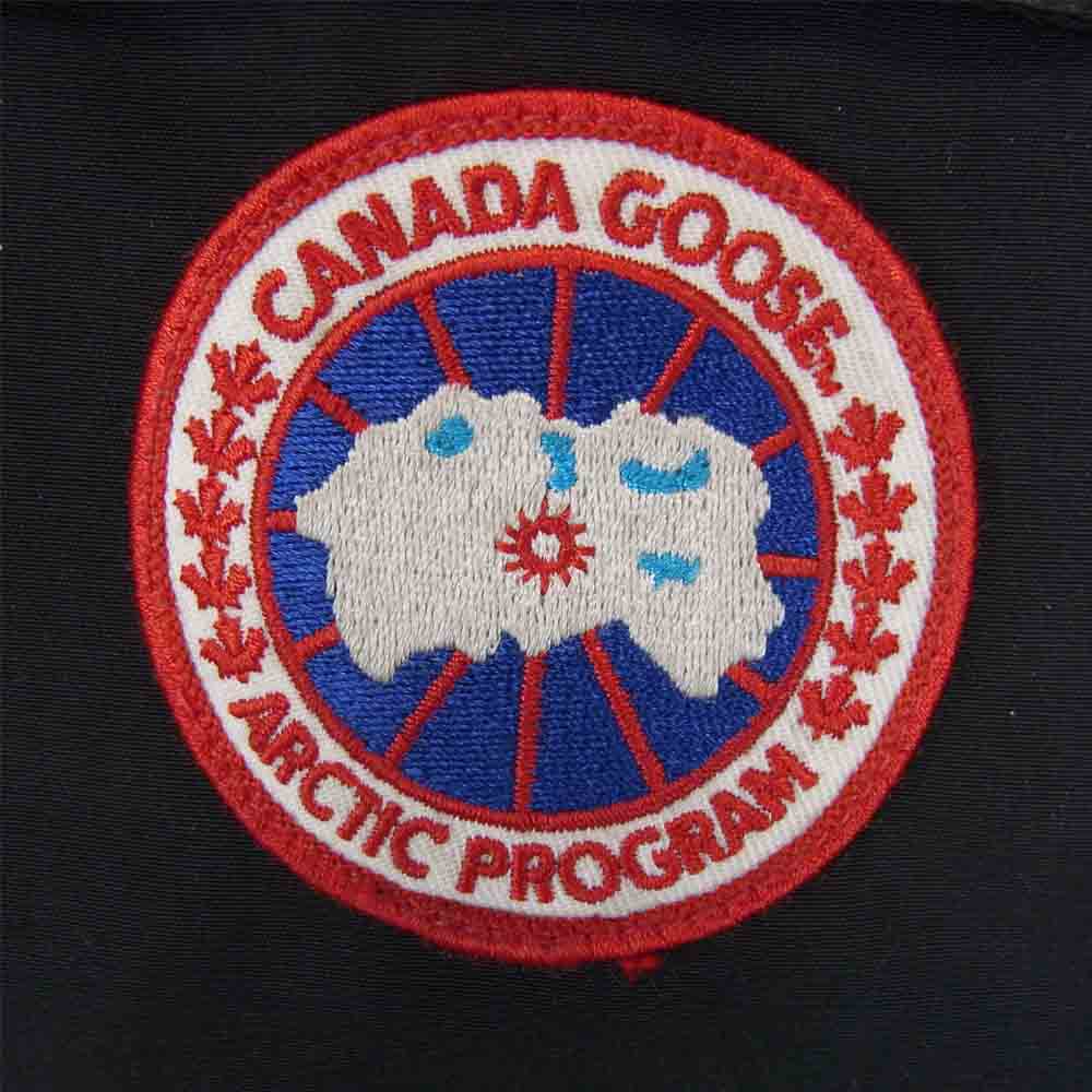CANADA GOOSE カナダグース 4565JL EXPEDITION PARKA エクスペディション パーカー キッズ M/M ブラック系 M【中古】
