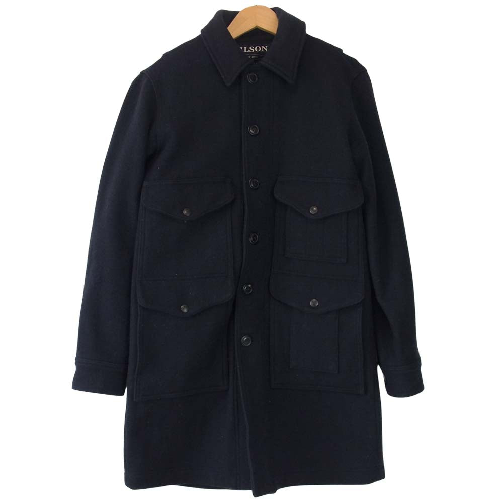 FILSON フィルソン LONG CRUISER ロング クルーザー ジャケット ネイビー系 XS【中古】