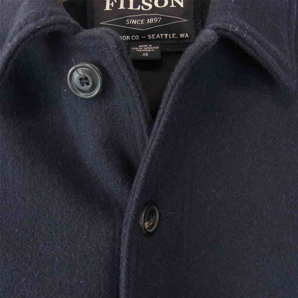 FILSON フィルソン LONG CRUISER ロング クルーザー ジャケット ネイビー系 XS【中古】