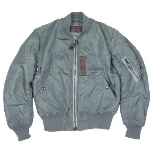 The REAL McCOY'S ザリアルマッコイズ real mccoy clothing MA-1 ジャケット カーキ系 XS【中古】