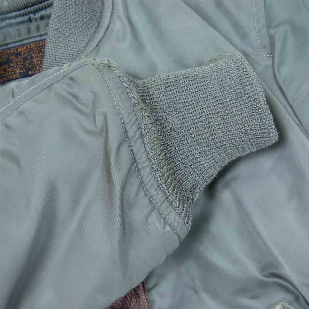 The REAL McCOY'S ザリアルマッコイズ real mccoy clothing MA-1 ジャケット カーキ系 XS【中古】