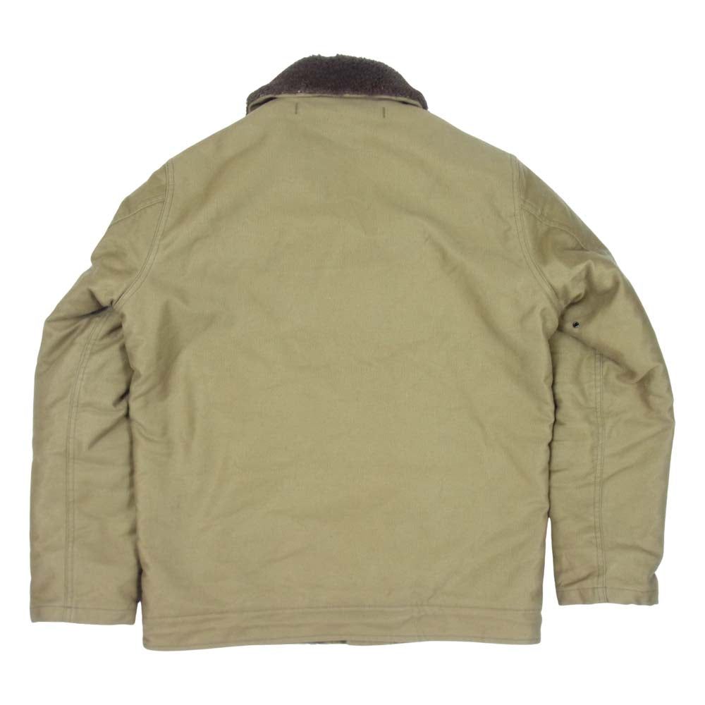 The REAL McCOY'S ザリアルマッコイズ nxsx88197 N-1 DECK JACKET デッキ ジャケット カーキ系 34【中古】