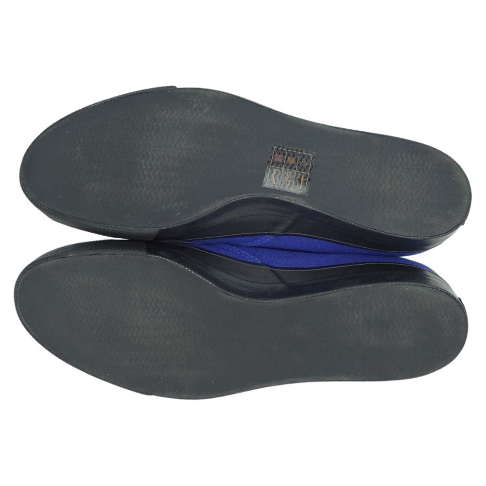 ANATOMICA アナトミカ 540-501-0103 WAK DECK SHOES LOW BLACK SOLE ワクワ デッキ シューズ ブルー系 25cm【中古】