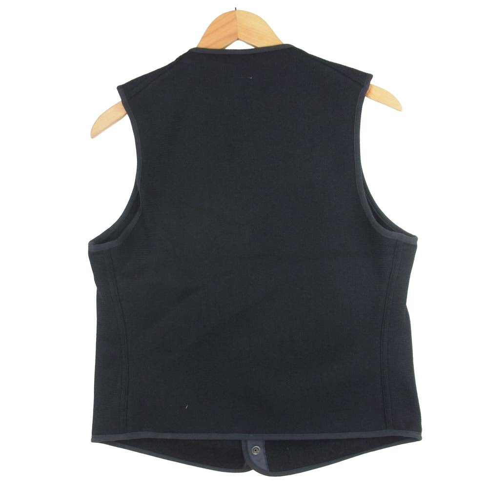 ANATOMICA アナトミカ 530-522-08 BROWNS BEACH VEST FACE ビーチ クロス ベスト ダークネイビー系 40【新古品】【未使用】【中古】