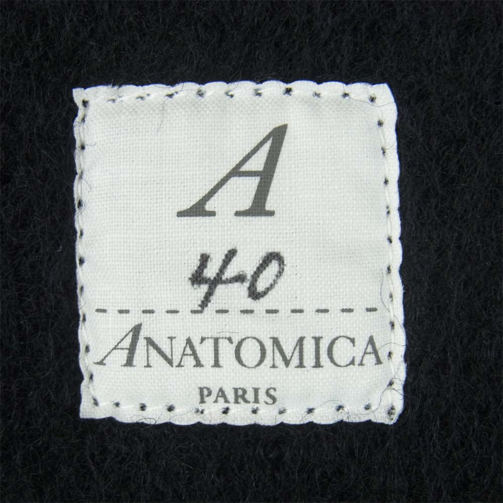 ANATOMICA アナトミカ 530-522-08 BROWNS BEACH VEST FACE ビーチ クロス ベスト ダークネイビー系 40【新古品】【未使用】【中古】