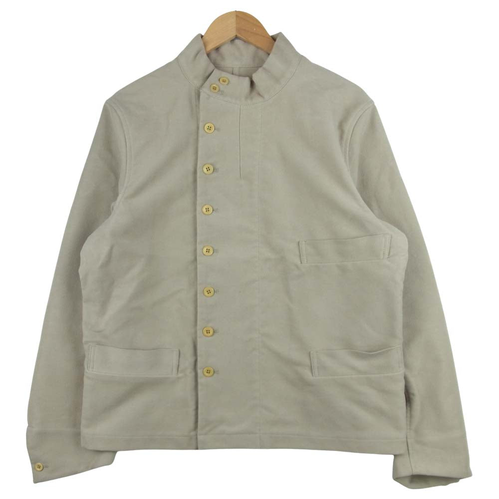 ANATOMICA アナトミカ 1839 JACKET ENGLISH MOLESKIN LOVAT イングリッシュ モールスキン ジャケット グレイッシュベージュ系 L【美品】【中古】