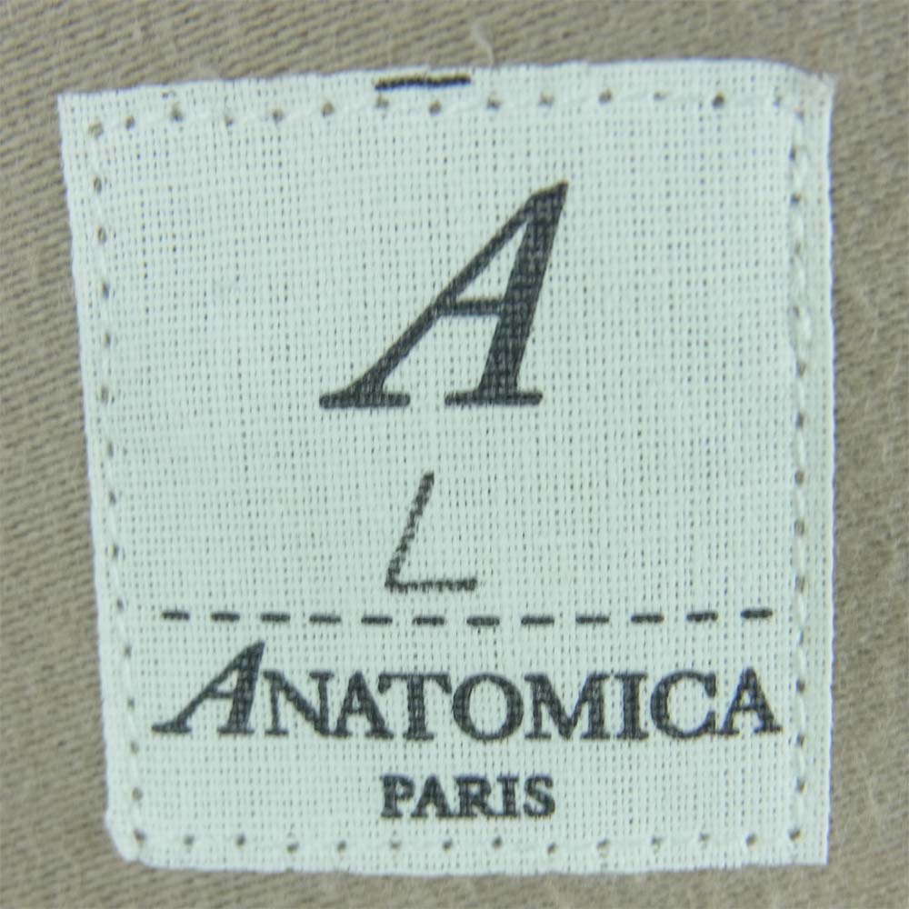 ANATOMICA アナトミカ 1839 JACKET ENGLISH MOLESKIN LOVAT イングリッシュ モールスキン ジャケット グレイッシュベージュ系 L【美品】【中古】