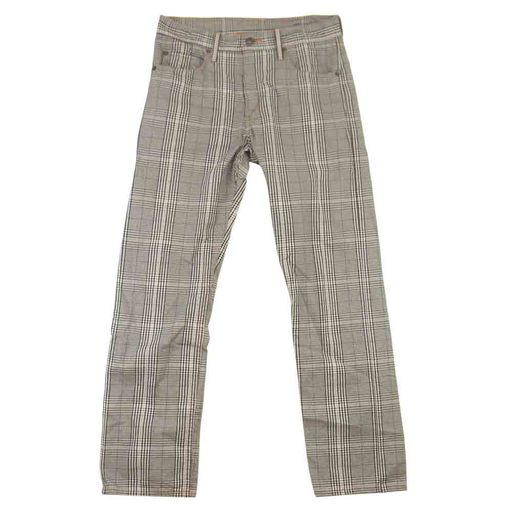 Levi's リーバイス 505-60 千鳥格子 チェック ブラック系 30【中古】