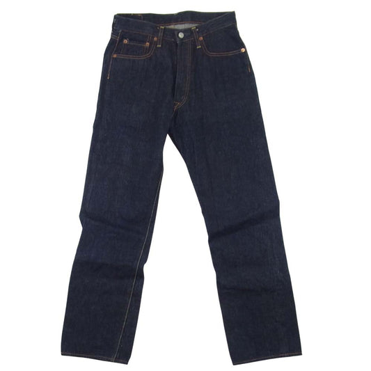 Denime ドゥニーム オリゾンティ製 ジップフライ 旧ドゥニーム 濃紺 裏 リベット インディゴブルー系 29【中古】