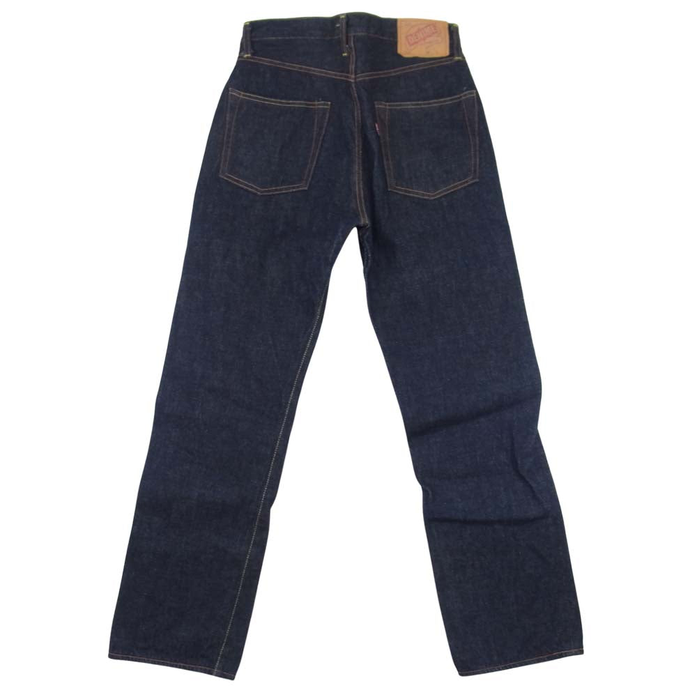 Denime ドゥニーム オリゾンティ製 ジップフライ 旧ドゥニーム 濃紺 裏 リベット インディゴブルー系 29【中古】