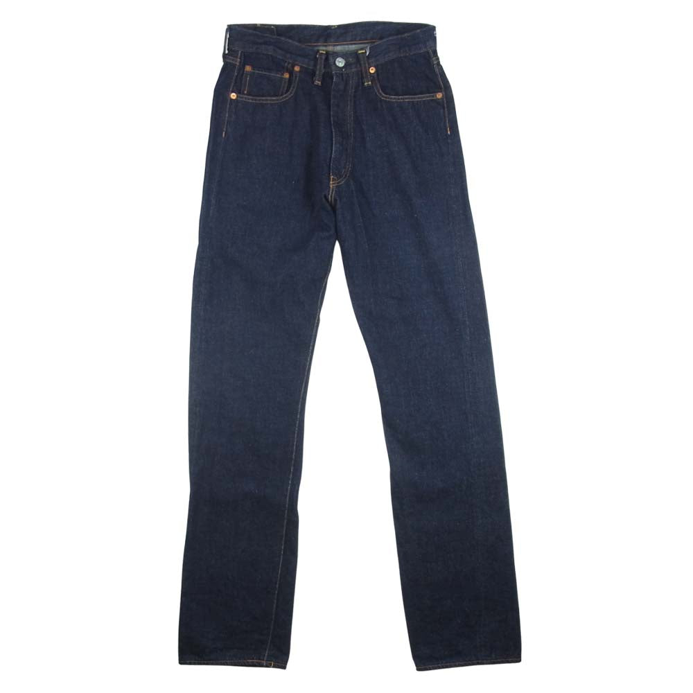 Denime ドゥニーム オリゾンティ製 旧ドゥニーム 濃紺 裏 リベット ループ ズレ デニム パンツ インディゴブルー系 30【中古】