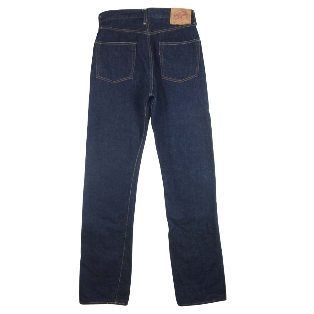 Denime ドゥニーム オリゾンティ製 旧ドゥニーム 濃紺 裏 リベット ループ ズレ デニム パンツ インディゴブルー系 30【中古】