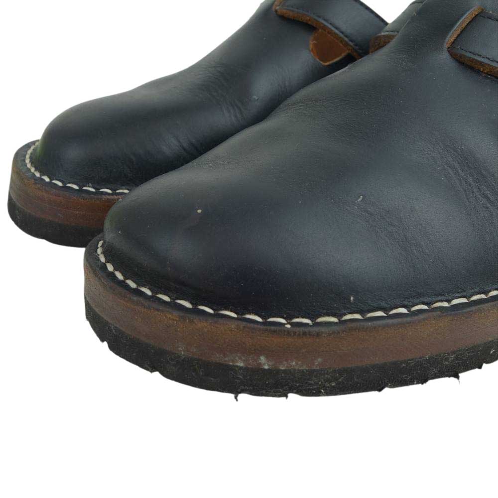 トウキョウサンダル TS-BO9 ENGINEER SLIP ON ローリング ダブトリオ エンジニア スリッポン レザー クロッグ 日本製 ブラック系 7【中古】