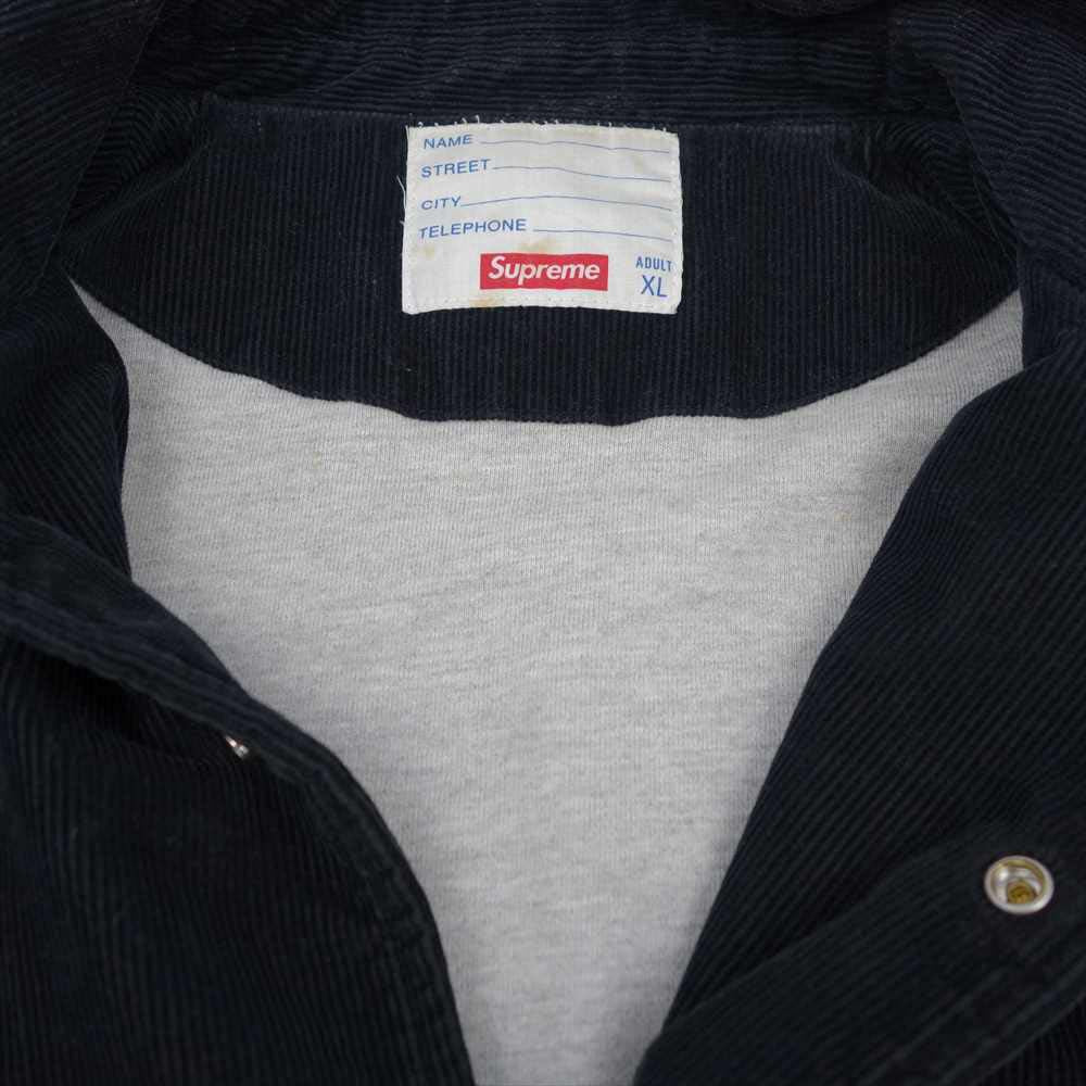 Supreme シュプリーム 11AW Corduroy Coaches Jacket コーデュロイコーチジャケット ブラック系 XL【中古】