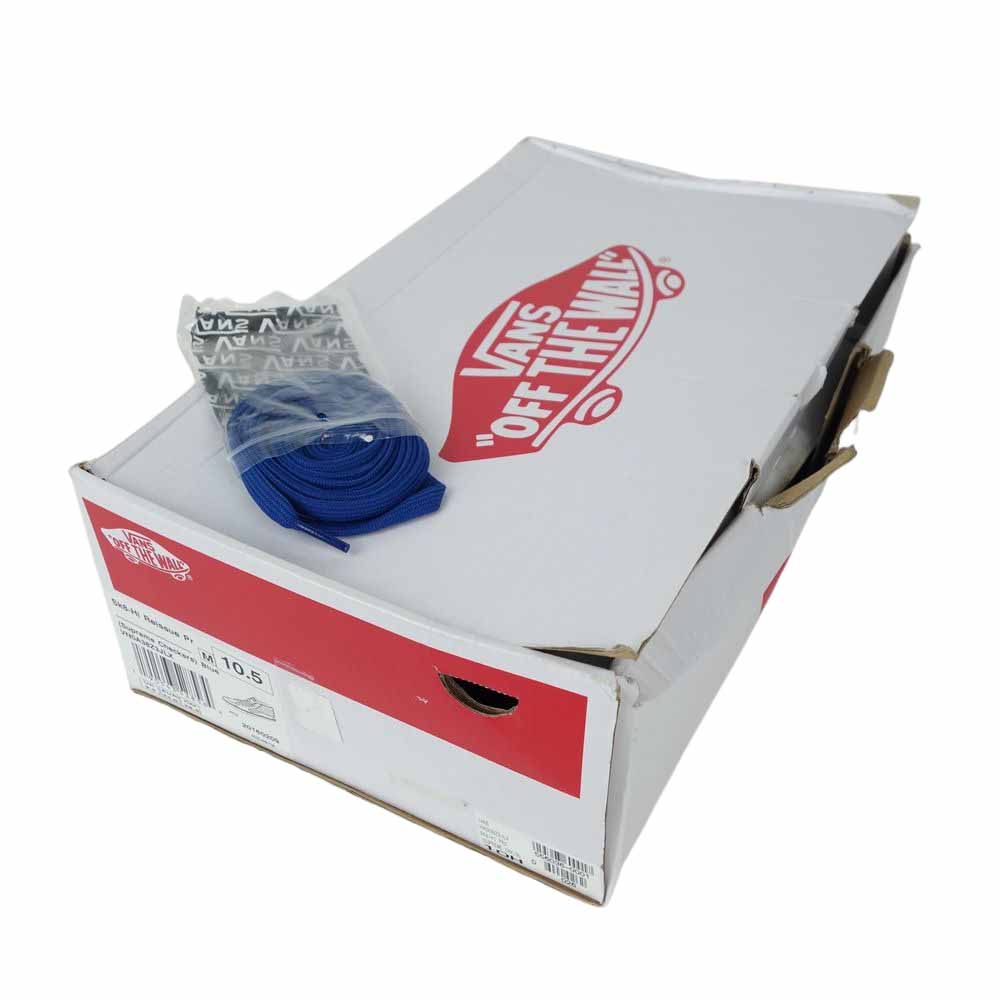 Supreme シュプリーム 16AW 721454 × バンズ VANS Sk8-Hi Reissue Pro リシュー プロ ハイカット スニーカー ブルー系 28.5cm【中古】