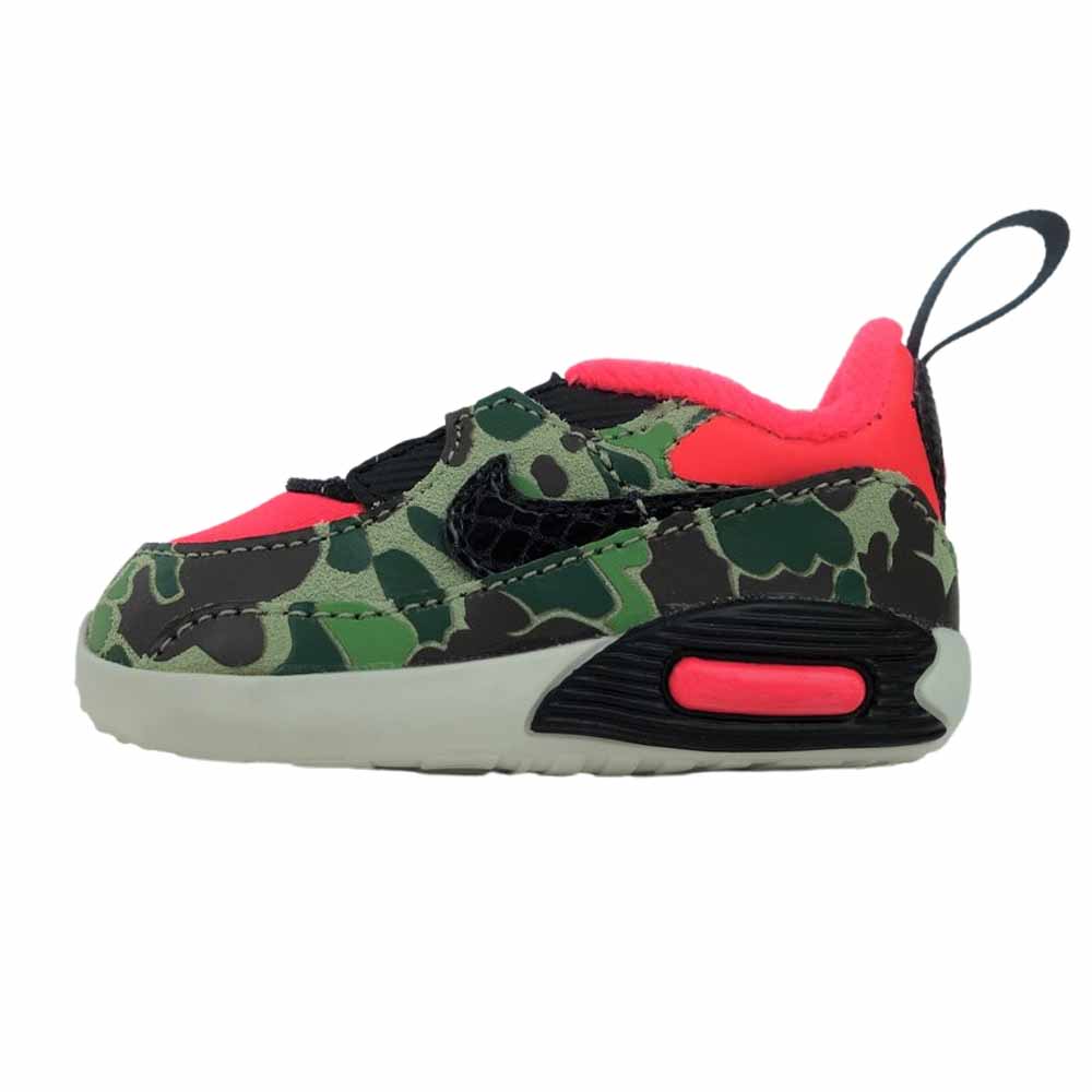 NIKE ナイキ CZ7843-600 AIR MAX 90 BABY エアマックス カモ マルチカラー系 8cm【中古】