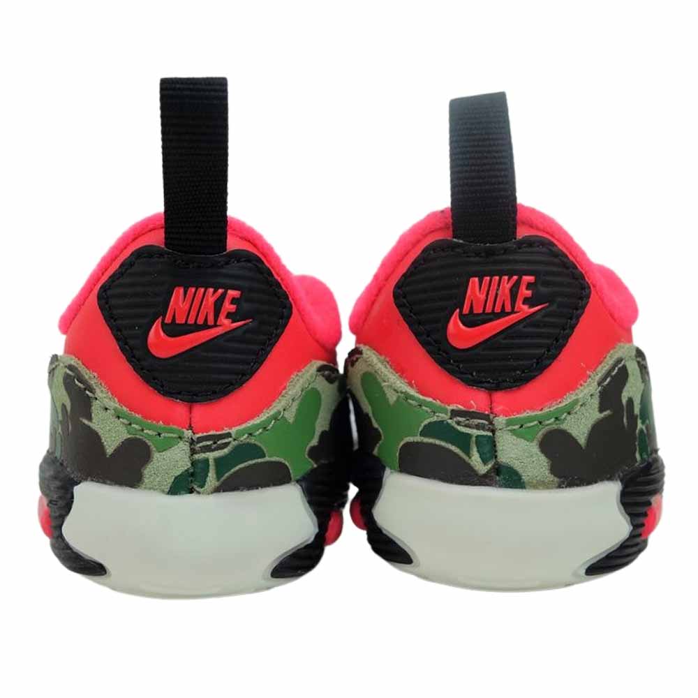 NIKE ナイキ CZ7843-600 AIR MAX 90 BABY エアマックス カモ マルチカラー系 8cm【中古】