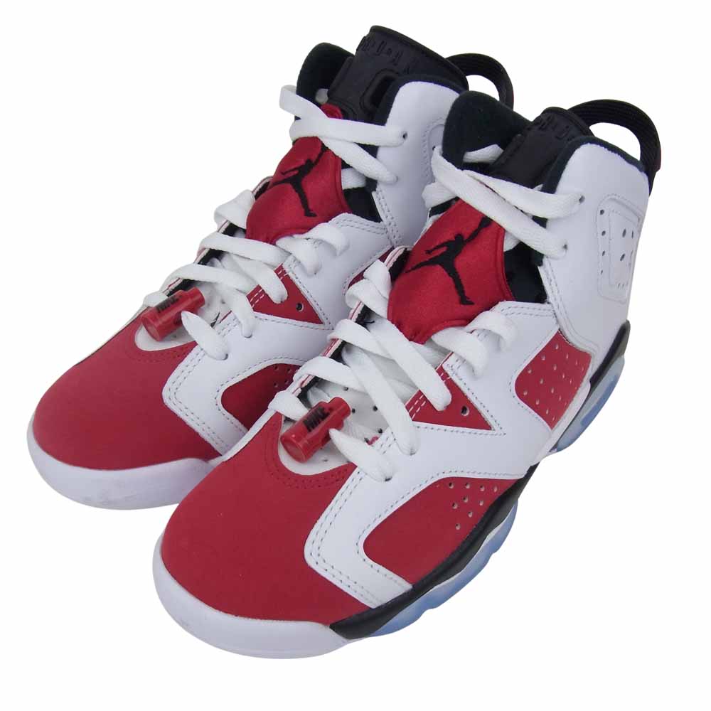 NIKE ナイキ 384665-106 AIR JORDAN 6 RETRO CARMINE エアジョーダン レトロ カーマイン マルチカラー系 24cm【中古】
