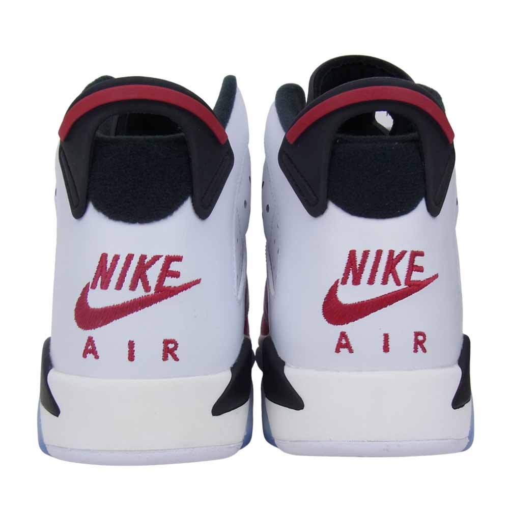 NIKE ナイキ 384665-106 AIR JORDAN 6 RETRO CARMINE エアジョーダン レトロ カーマイン マルチカラー系 24cm【中古】