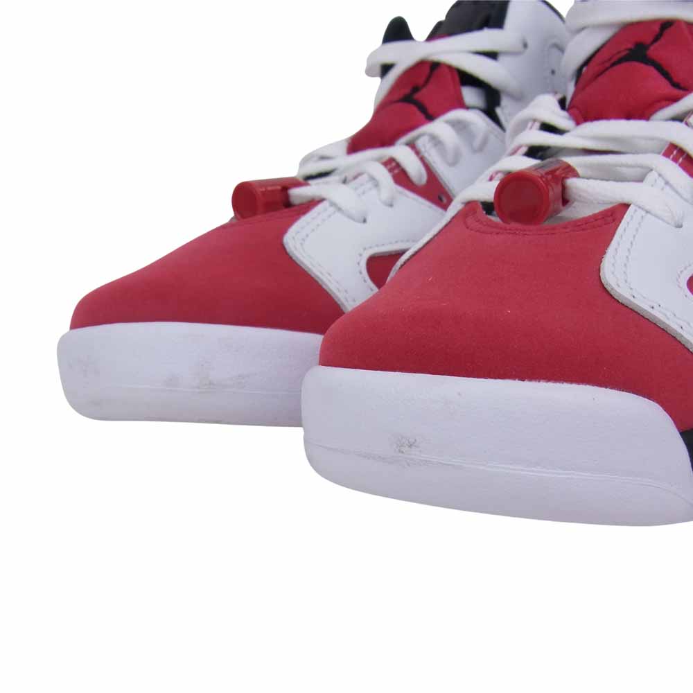 NIKE ナイキ 384665-106 AIR JORDAN 6 RETRO CARMINE エアジョーダン レトロ カーマイン マルチカラー系 24cm【中古】